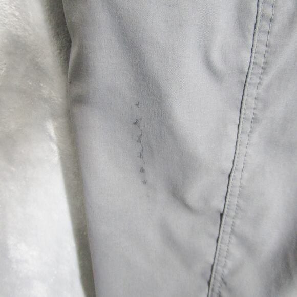 Prana Pants Womens 12 Gray Convertible Hiking Outdoor Zip Off Cargo Lightweight - Picture 10 of 13